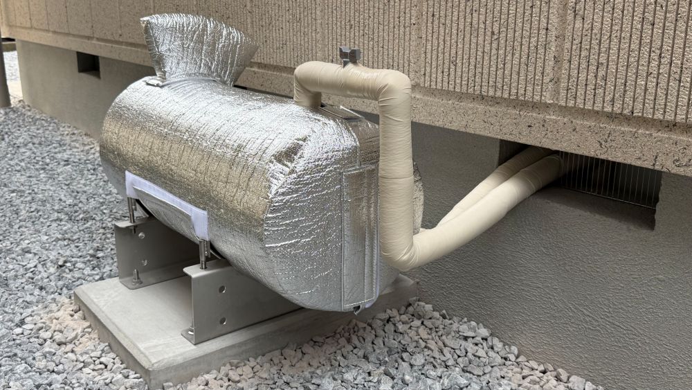 神奈川県横須賀市 戸建て 50リットル 屋外設置事例